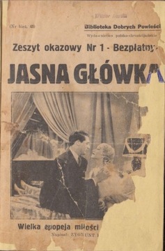 Jasna główka- powieść zeszytowa Karski 1937r Toruń