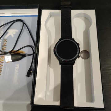 Zegarek smartwatch Knauermann Pro 2 czarny 