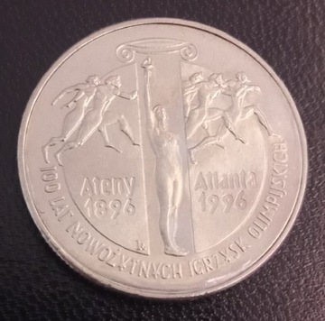 Polska 2 zł. Ateny 1995r.