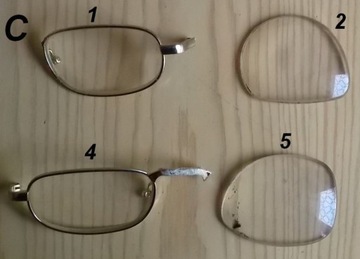 Soczewki (szkła) z okularów