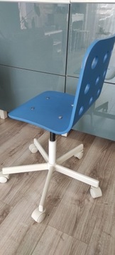 Krzesło obrotowe Ikea niebieskie