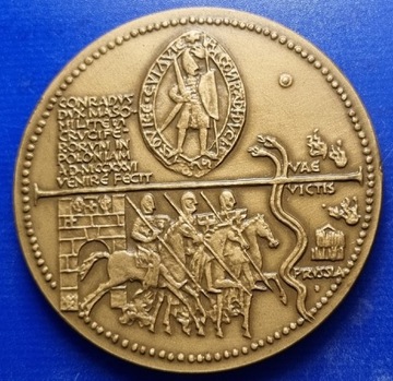 Medal - KONRAD MAZOWIECKI , seria królewska