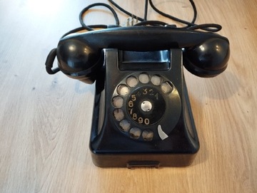 Stary Telefon stacjonarny RWT CB-49/B-A