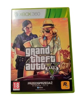 GTA Grand Theft Auto 5 opakowanie Przedsprzedaż PL