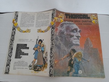 Komiks THORGAL UPADEK BREK ZARITHA 1990 wydanie 1