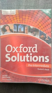 Oxford Solutions Pre-Intermediate 