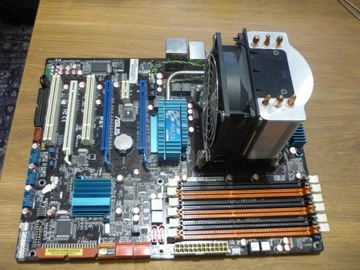 Asus P6T deluxe + procesor intel  i7-920