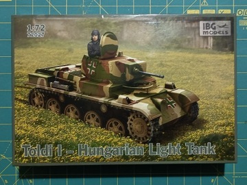 Toldi I Hungarian Light Tank IBG nr 72027 1/72
