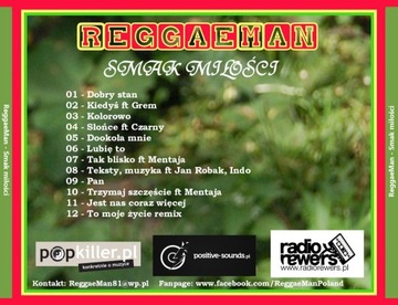 ReggaeMan Smak miłości CD Polskie reggae UNIKAT