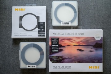 Nisi Medium Nano IR GND8 (0.9) 100x150 + dodatki