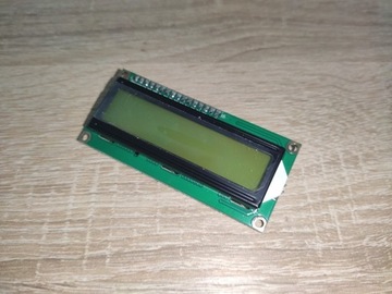 Wyswietlacz LCD zolty 1602A