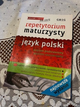 Repetytorium maturzysty - język polski GREG