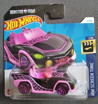 HOT WHEELS  . MONSTER HIGH .    autko resorówka