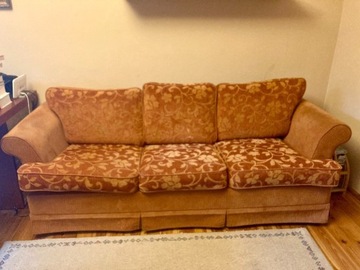 Kanapa, sofa trzyosobowa, nierozkładana
