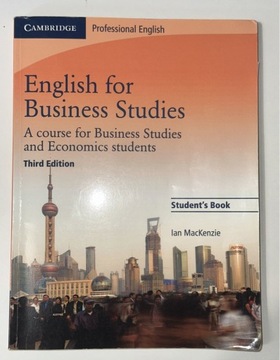 English for Business Studies Student's Book Ian Mackenzie