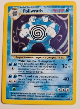 Pokemon TCG Poliwrath Base Set 2 Holo NM