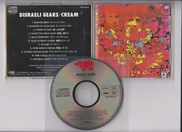 Cream - Disraeli Gears JAPAN wyd. 1989'