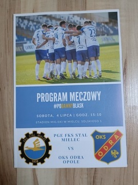 Program Stal Mielec - Odra Opole 2019/20