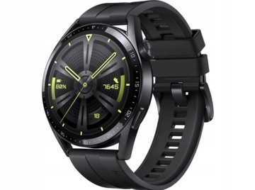 Smartwatch Huawei Watch GT 3 46mm czarny Nowy gw24