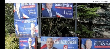 Banery wyborcze PRZYJMUJĘ 