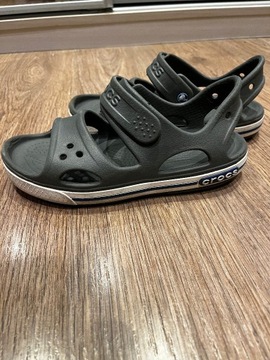 Buty Crocs sandały szare rozmiar J3