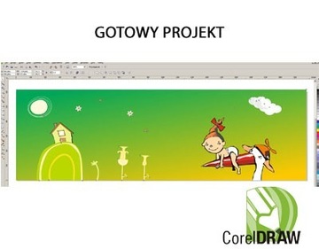 Projekt Corel Draw album na zdjęcie Grafika