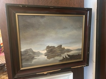 Obraz olejny Engelbert Bytomski pejzaż