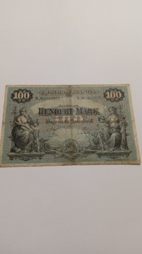 100 Marek 1900 rok  Niemcy