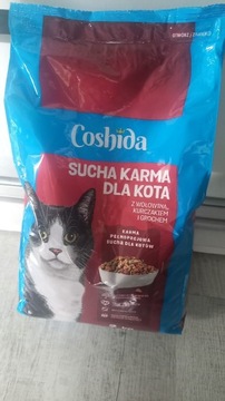 Sucha karma dla kota Coshiba 2 kg wołowina kurczak