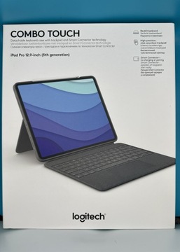 Logitech Combo Touch iPad Pro 12.9 Klawiatura