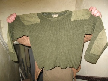 sweter wojskowy jersey mans heavy harott