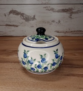 Cukierniczka ceramiczna 250 ml ceramika Bolesławiec Z.C.B.