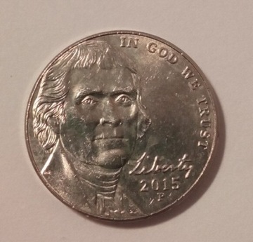 Usa five cent 2015 rok 