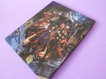 Marvel Avengers ps4 steelbook UNIKAT stan BDB !