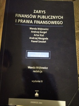 Zarys finansów publicznych i prawa fin. 2005