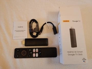 Realme 4K Smart Google TV Stick jak Nowy Cena 