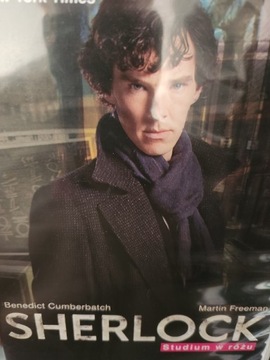 Sherlock studium w różu dvd