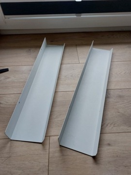 Dwie półki Ikea Malmback (60x12 cm)