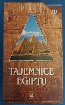 Tajemnice Egiptu. 3 kasety VHS