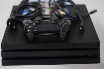 Konsola Sony PS 4 pro HDR, 4K, pad