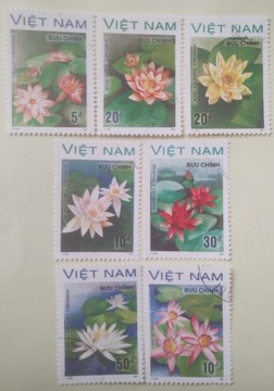 Znaczki pocztowe tematyczne - kwiaty