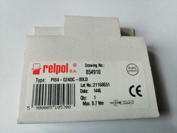 Przekaźnik Relpol PI84-024DC-00LD