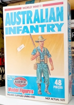 Małe żołnierzyki AIRFIX Australian Infantry folia!