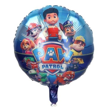 Balony z helem, balony foliowe okrągłe