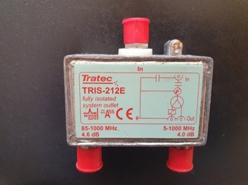 Zwrotnica kablowa TRATEC TRIS 212E