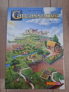 Gra Carcassonne - podstawa + rzeka i opat