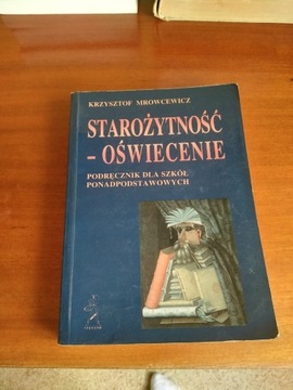 Krzysztof Mrowcewicz starożytność oświecenipodręcz