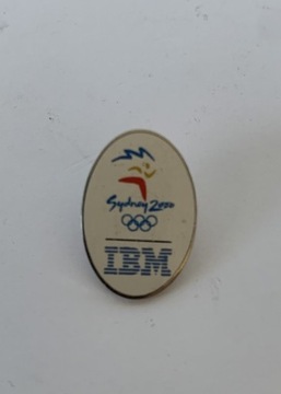 Oryginalna Przypinka Olimpijska Sydney 2000 IBM