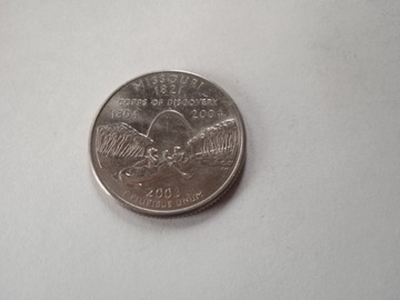 V/12 USA MISSOURI 25 CENTS 2003