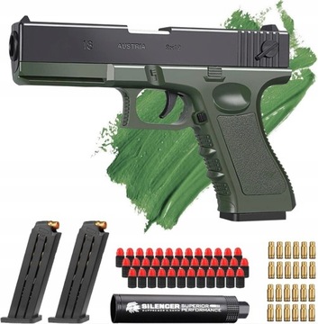 Guguvita Arctic Fox Glock 18 Replika Pistoletu 6+